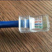 RJ45 tvinnad kabelkabelutrustning: kopplingsscheman och krympregler