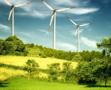 Větrné mlýny pro alternativní topný systém