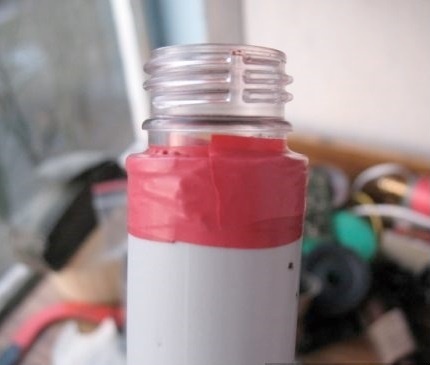 Domácí filtr pro čištění vody z PVC trubek