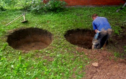 طريقة يدوية لحفر حفرة