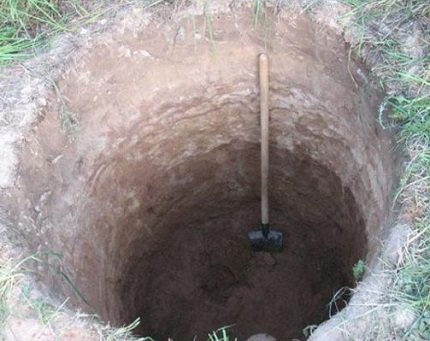 Cavando un hoyo