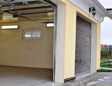 Ochrana stěn vytápěné garáže