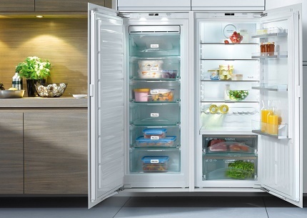 Organization for the purchase of a two-door refrigerator