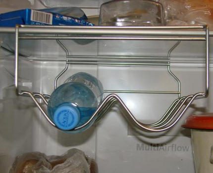 Bottle shelf in Bosch refrigerator