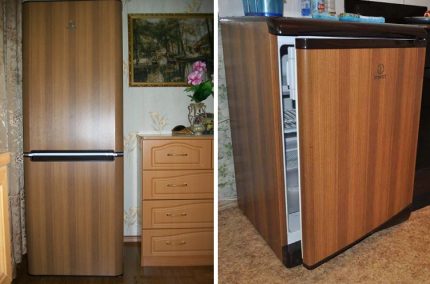 Wood fridge