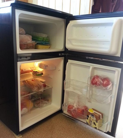 The noisy work of mini refrigerators