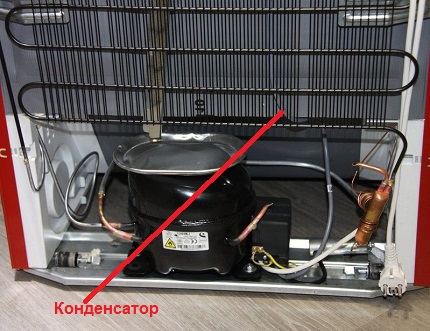 Ledusskapja kondensators