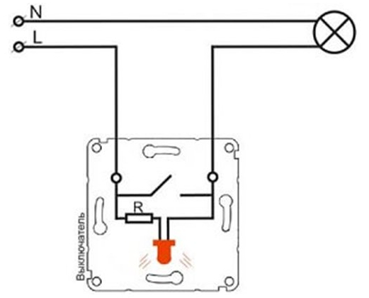 curse Potential tired Cum se conectează un comutator LED: circuite pentru un dispozitiv  retroiluminat