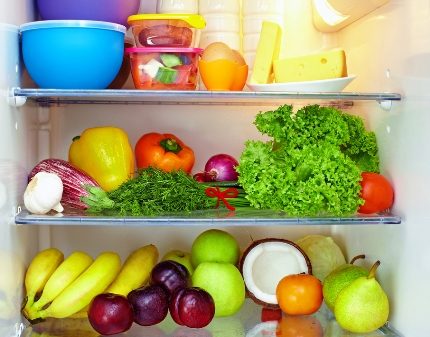 Storage of products in the refrigerator Saratov