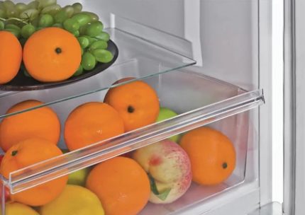 Fruits au frigo