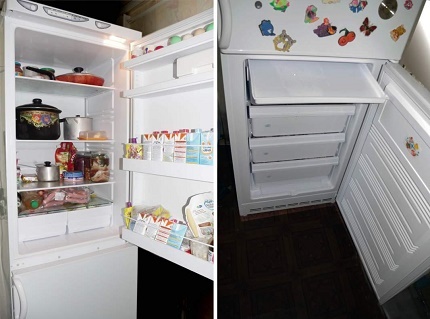Réfrigérateur à deux chambres Saratov