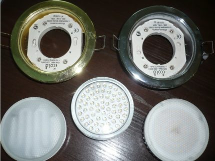 Armaturer med integrerade lysdioder