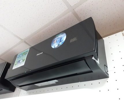 Air conditioning in the store