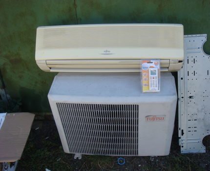 Air conditioner Fujitsu