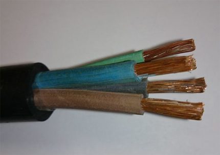 KG elektrický kabel