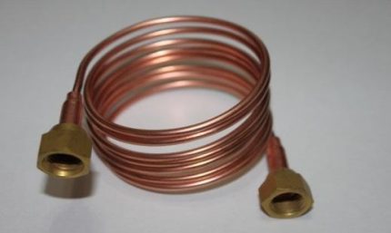 Copper capillary tubes