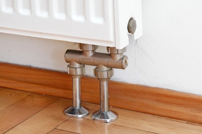 Heating Radiator To A Two Pipe System, How To Lay Flooring Around Radiators