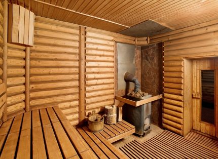 Dřevěná sauna