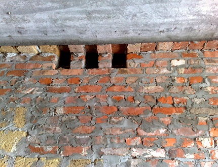 Wall ventilation for attic ventilation