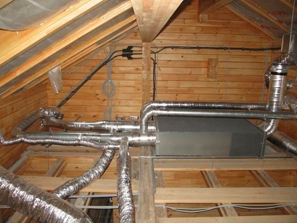 Ventilation system with recuperator