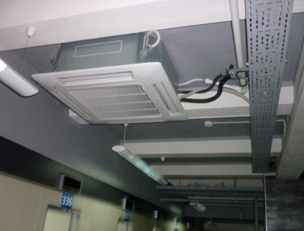 Instalación de aire acondicionado
